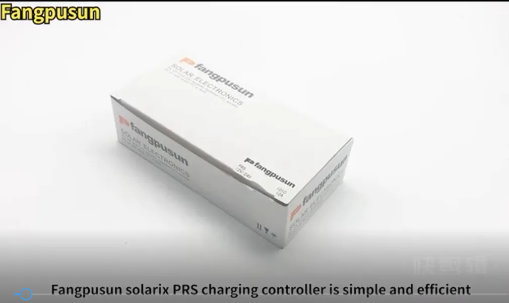 Solarix PRS LED display Solar power regulator PWM Solar charge controller