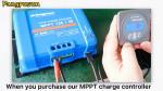 Fangpusun MPPT control connected to MPPT 100-50 blue solar charge controller