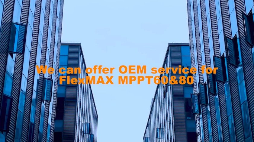 OEM service for FlexMAX MPPT60&80