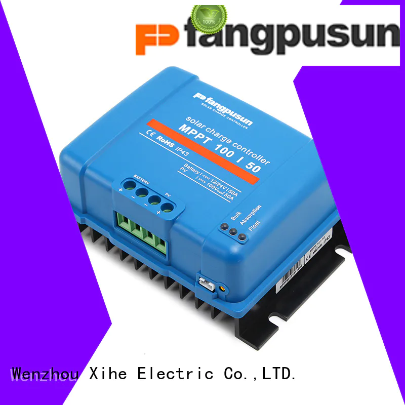 Fangpusun 60a mppt solar charge controller price in india manufacturers for battery charger